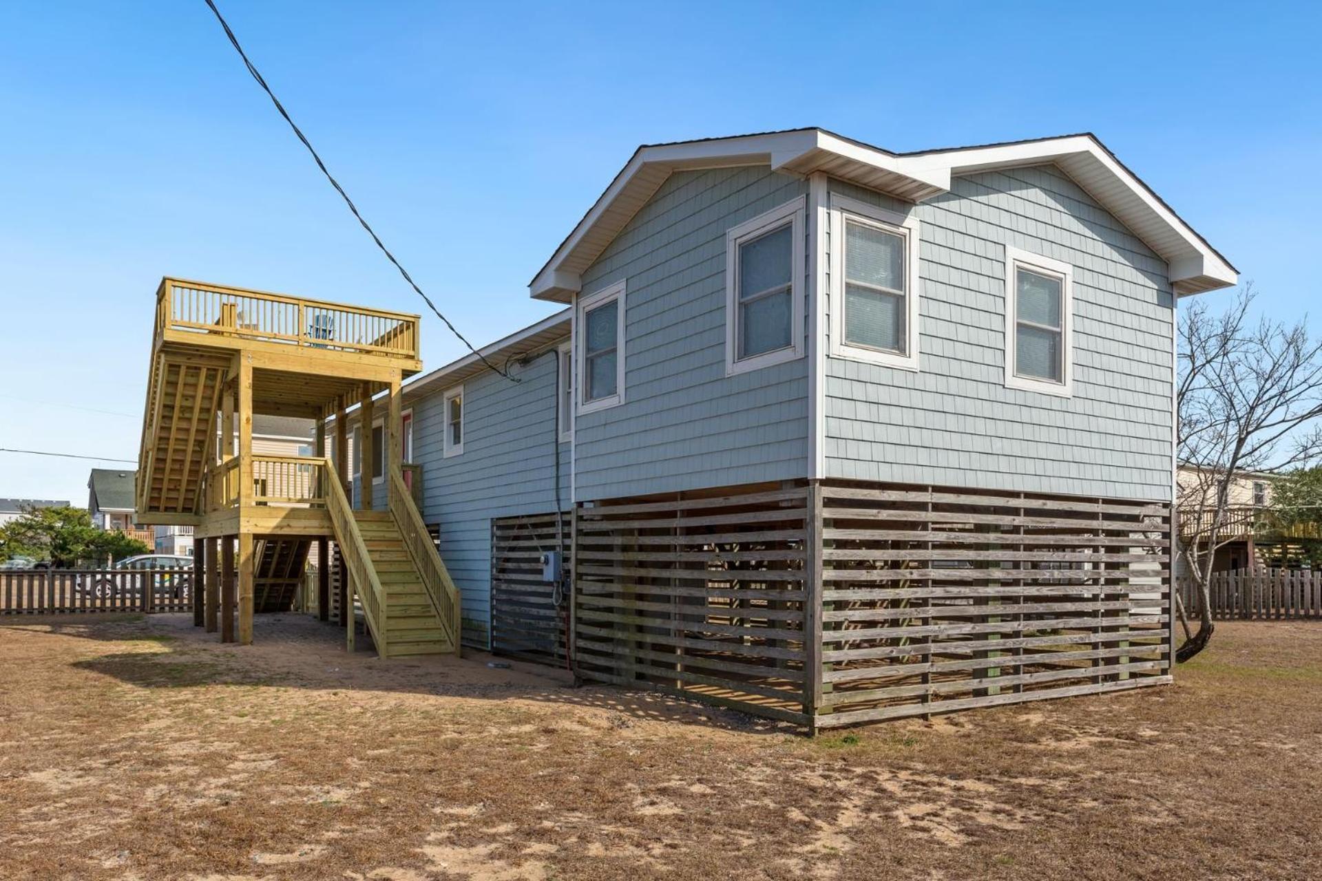 4011 The Dogs House 2 Min Walk To Beach Китти-Хок Экстерьер фото